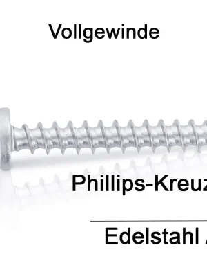 Art. 9091 A2 4,0X25 H Rundkopfschrauben für Thermoplaste - 500 Stück Saisonangebot