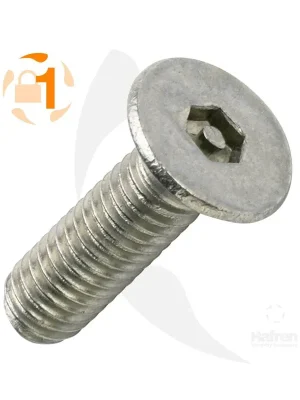 Aktuell Sicherheitsschrauben Pin Hexagon - M5x70 - Senkkopf - Pin-Hex - A2 - 100 Stück