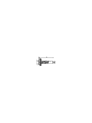 Angebot Art. 9504 A4/CV 5,5X50 DS 16 mm - 6-kt. Bi-Metall Bohrschrauben, Bohrleistung 6 mm - 250 St