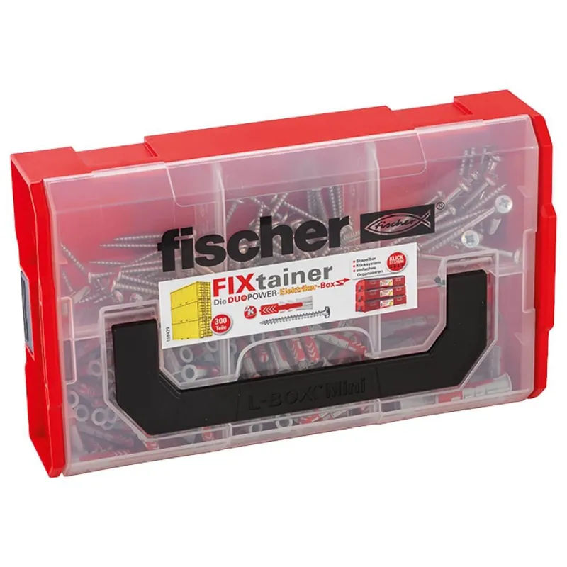 Jetzt Bestellen fischer FIXtainer - DuoPower Elektriker (300 Teile)