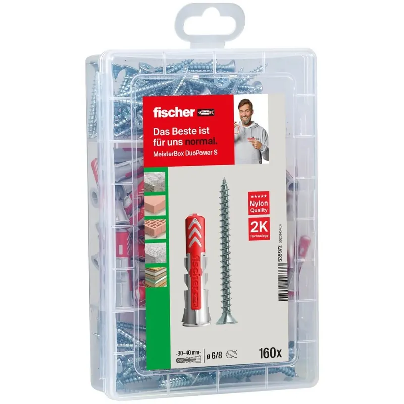 Fischer MeisterBox DuoPower + Schrauben Neuheit