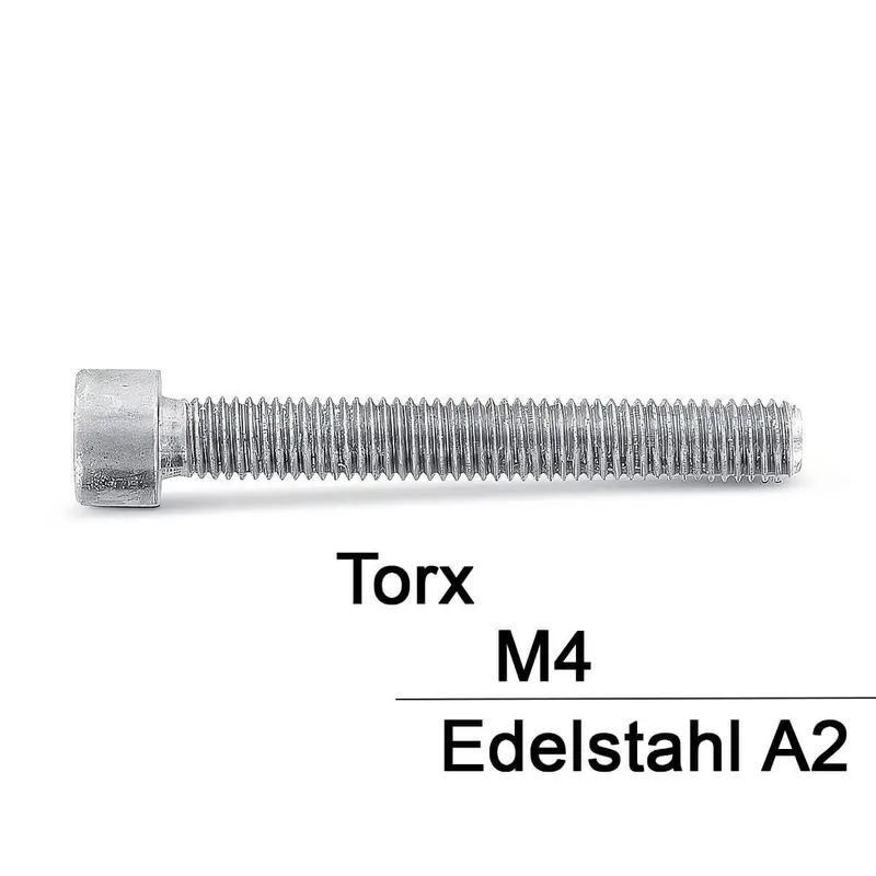 Zylinderschrauben ISO 14579 - M4x35 - Zylinderkopf - Torx - A2 - 200 Stück Online Kaufen