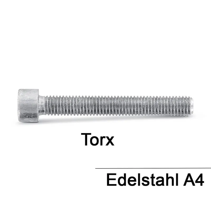 ISO 14579 A4-70 M 3X8 TX10 Zylinderschrauben mit Innensechsrund - 1000 Stück Sonderangebot