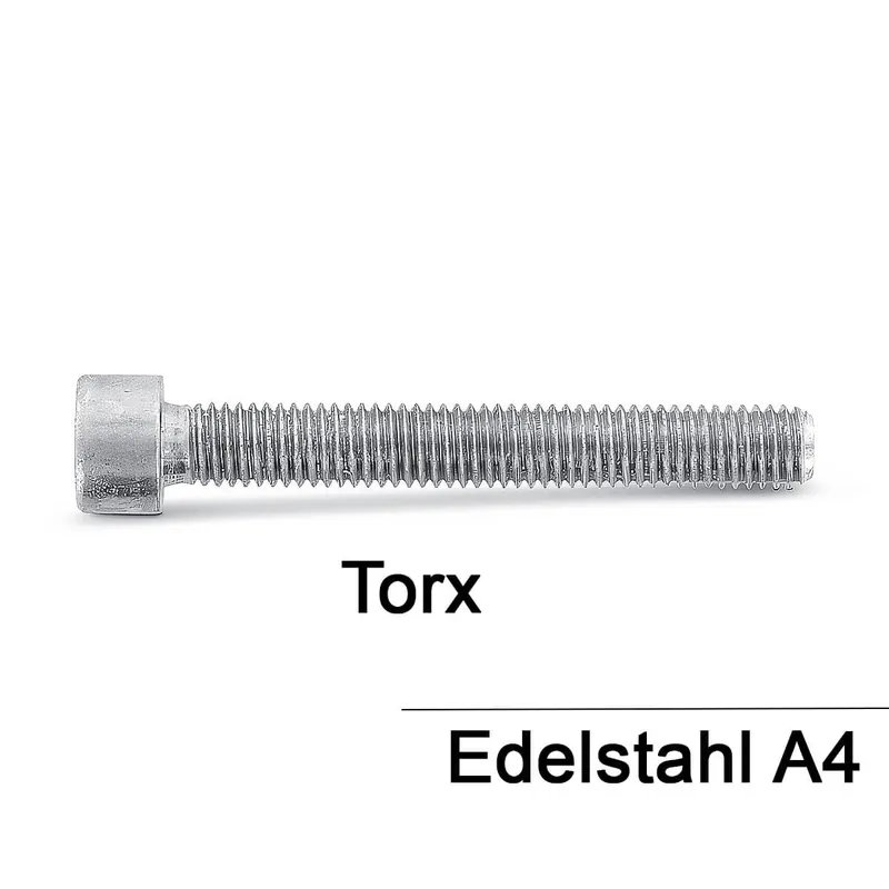 Aktuell ISO 14579 A4-70 M 8X16 TX45 Zylinderschrauben mit Innensechsrund - 200 Stück