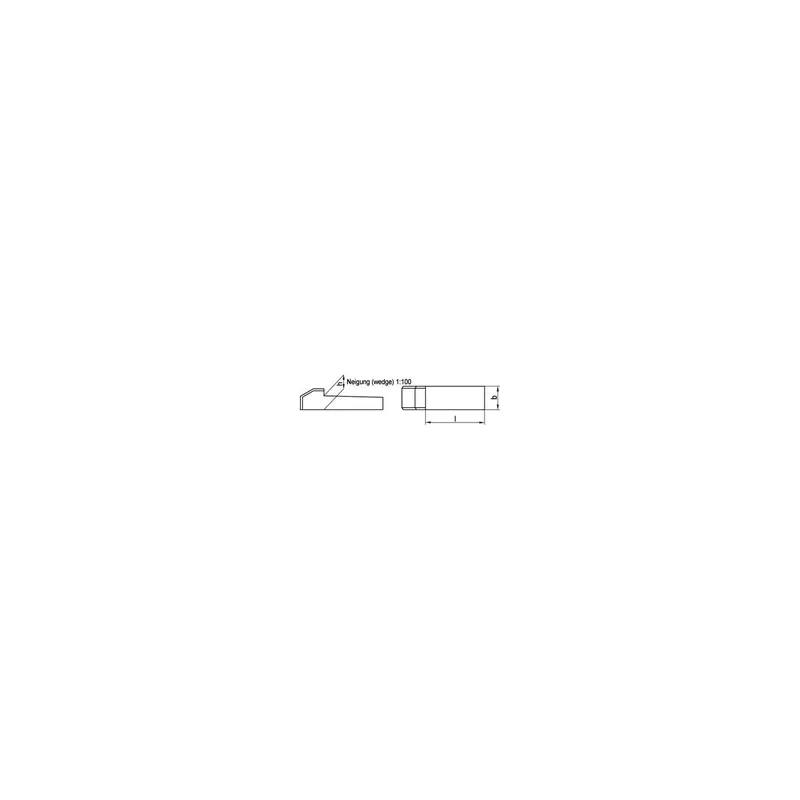 DIN 6887 - Nasenkeile - 14x60 - Stahl C45 - 10 Stück Nur Für Kurze Zeit