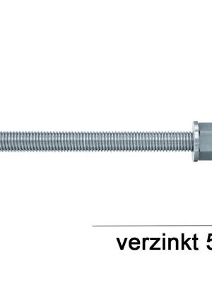Fischer Ankerstange RG M16 x 500 galvanisch verzinkt – Stahlgüte 5.8 – 10 Stück Markenware