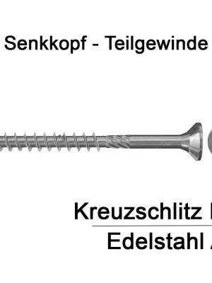 Wochenendangebot Spanplattenschraube 3,5x40 A2 – PowerFast Fischer