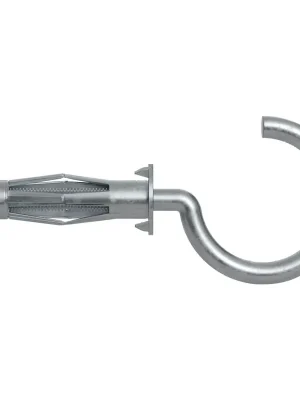 Ausverkauf Hohlraum-Metalldübel HM 5 x 65 SK mit Rundhaken - Fischer - 4 Stück