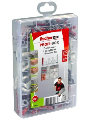 Direktkauf Fischer ProfiBox DuoPower + EasyHook + Schraube A2