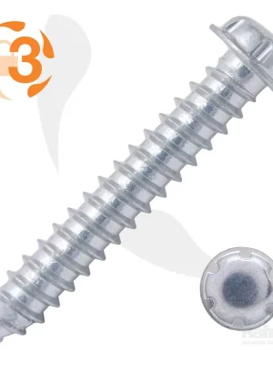 Zertifiziert Sicherheitsblechschraube System Zero® - A2 - 4.2x19 - 100 Stück