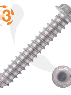 Top-Preis Sicherheitsblechschraube System Zero® - verzinkt - Flanschkopf