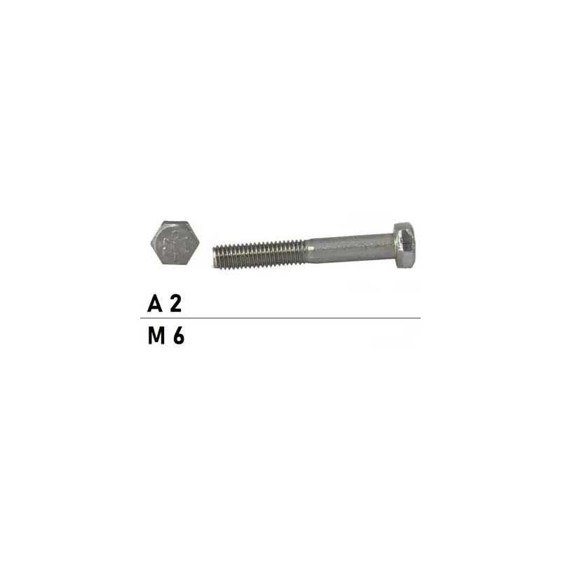 Top-Preis S+P Sechskantschrauben DIN 931 - M6x75 - Sechskantkopf - m.Schaft - A2 - 100 Stück