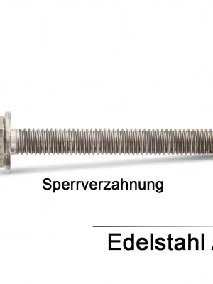 ~DIN 6921 A 4 Sperrzahn Sechskantschrauben mit Flansch Sperrverzahnung - Abmessung M 8 x 45 (200 Stück) Nur Heute
