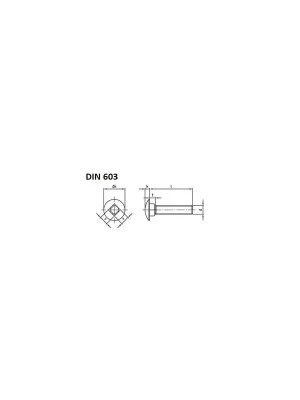 Angebot DIN 603 Schlossschrauben A2 - M5x75/75 - Vollgewinde - 100 Stück