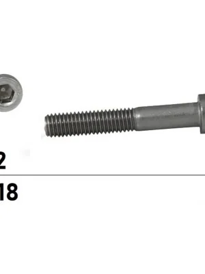 Ausverkauf DIN 912 Zylinderschraube A2 - M18x170 - 25 Stück