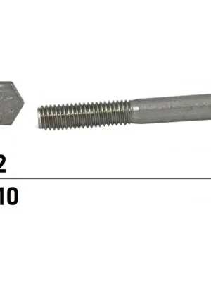 Ausverkauf Sechskantschrauben DIN 931 - M10x380 - Sechskantkopf - Teilgewinde - A2 - 10 Stück