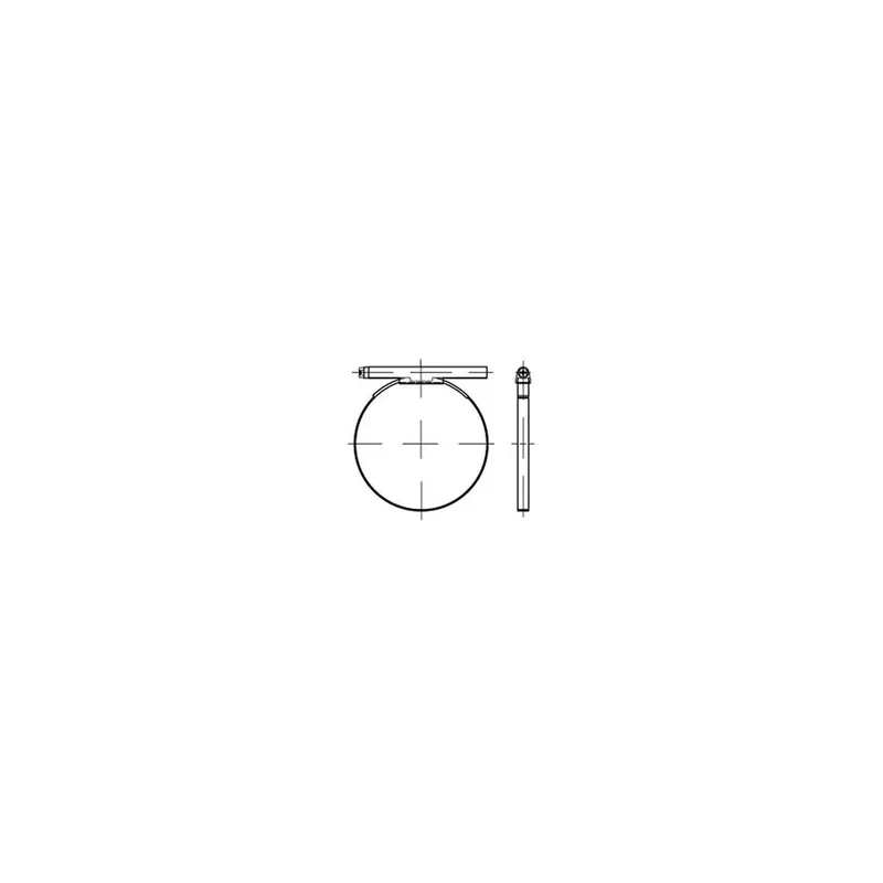 Preis Gesenkt DIN 3017 Schlauchschellen A Edelstahl A4 40x9 50St.