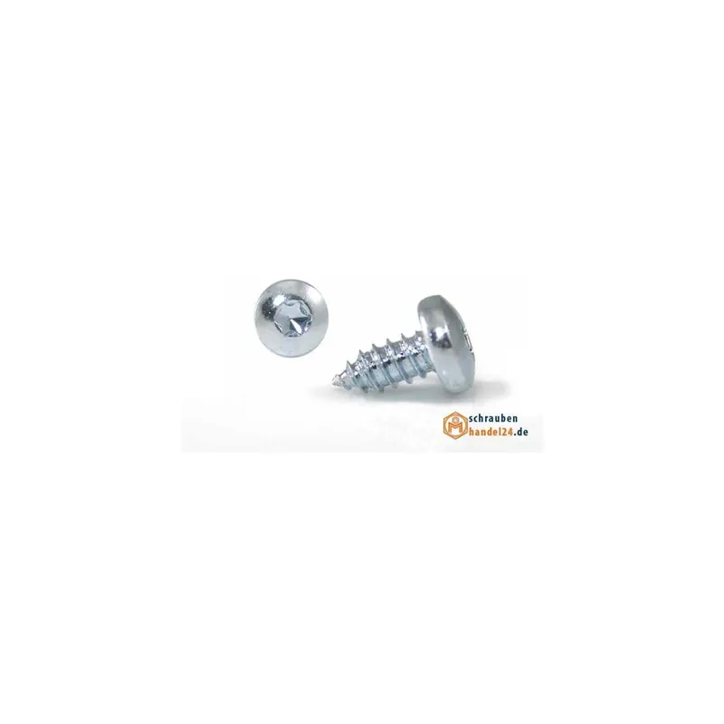Mega-Angebot DIN 7981 Linsenkopf - Blechschraube - verzinkt - TX - 2,2x6,5 - 2000 Stück