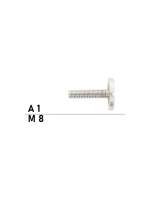 Ausverkauf DIN 921 Flachkopfschraube gr. Kopf A1 - M8x20 - 50Stück