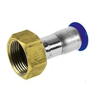 Anschlussverschraubung mit Flachdichtung Edelstahl, M-Kontur Saisonangebot