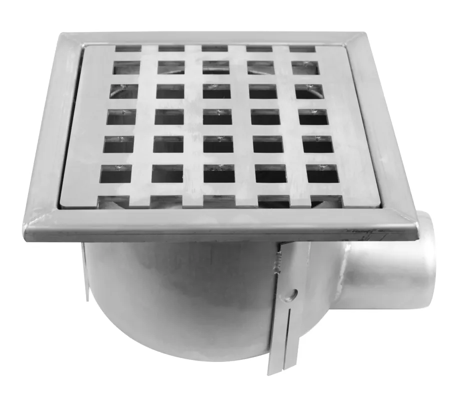 Neuheit Bodenablauf massiv, 240 x 240 mm