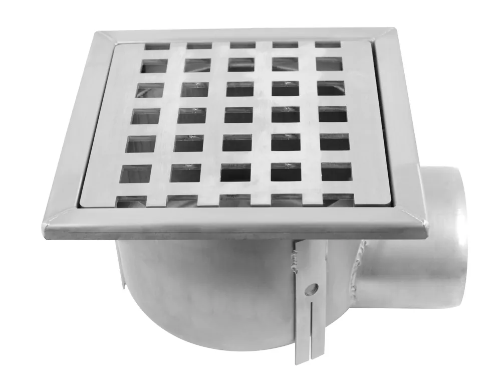 Bodenablauf massiv, 240 x 240 mm Neuheit