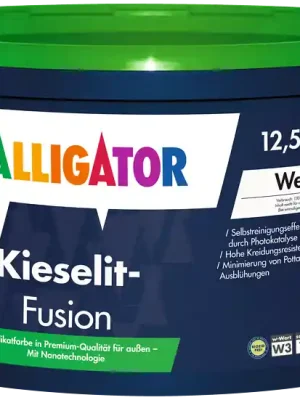 Bestseller Alligator Kieselit-Fusion Weiß 12,5 Liter
