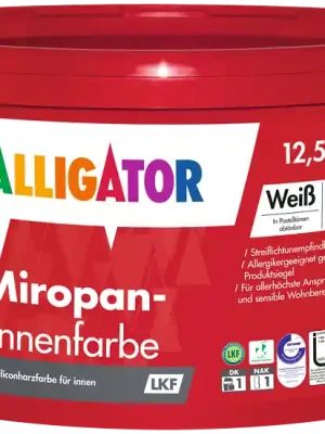 Jetzt Kaufen Alligator Miropan-Innenfarbe LKF Weiß 2,5 Liter