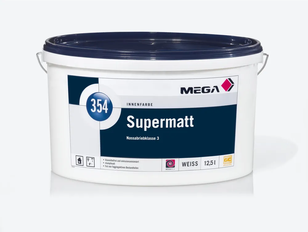 MEGA 354 Supermatt weiß 12,50 l Meistverkauft