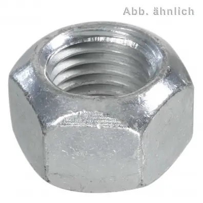 10 Sechskantmuttern mit Klemmteil - Ganzmetallmuttern - M36 - DIN 6925 Preisknaller