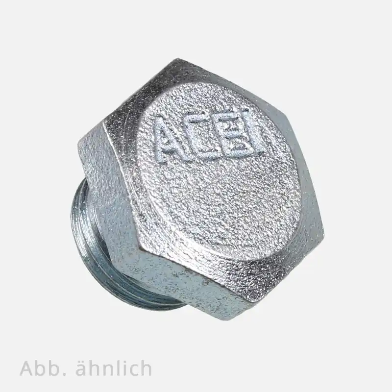 Bestseller 25 Verschlussschrauben M30x1,5mm - DIN 7604 Form A - verzinkt
