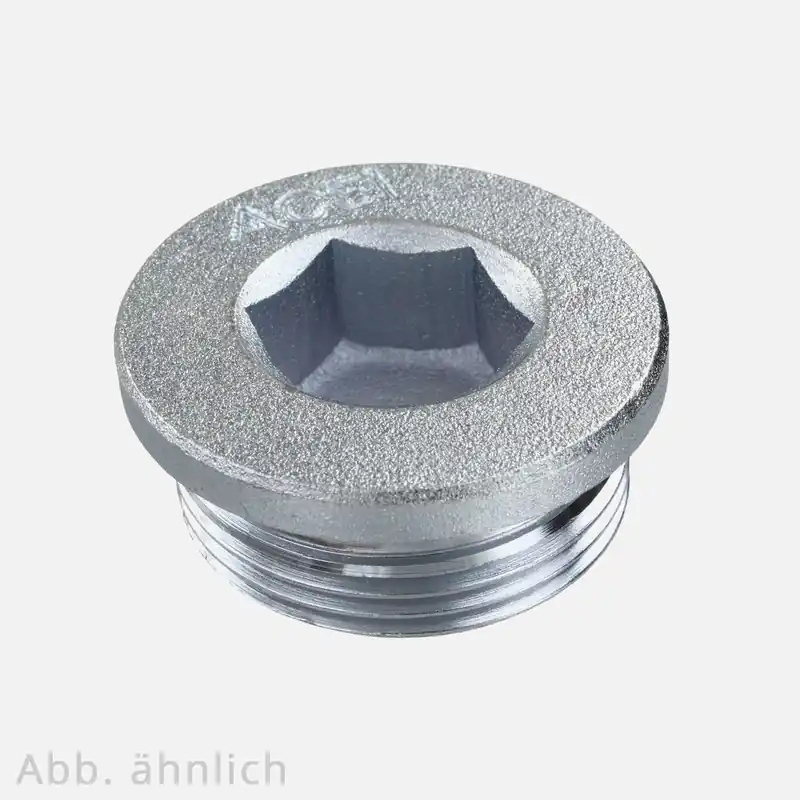 1 Verschlussschraube DIN 908 Stahl verzinkt zylindrisches Rohrgewinde 1 1/2 Zoll Must-Have
