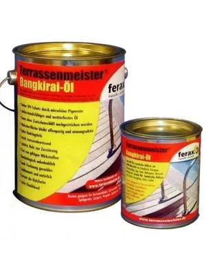 Bangkirai-Terrassenpflege Öl speziell für exotische Hölzer 2500 ml Top-Seller