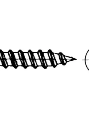 Aktuell DIN 7981 Blechschraube LIKO Form C mit Spitze 3,5x19 TX10 Edelstahl rostfrei A2 1000 Stk