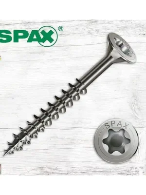 Begrenztes Angebot SPAX Universalschraube SK TG T-STAR plus T20 4x45 Edelstahl rostfrei A2 - 25 Stk
