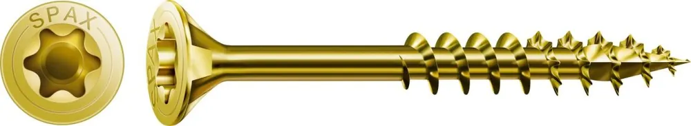 Beliebt SPAX Senkkopf T-STAR plus - Teilgewinde YELLOX A2L T30 - 6x40 - 500 Stk