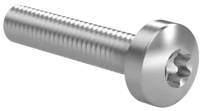 Ausverkauf Linsenkopfschraube DIN 7985 Edelstahl rostfrei A2 TX M4X8 TX20 1000 Stk