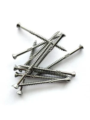 Billig HapaFix Terrassenschraube SK 5x60 TX25 CUT Edelstahl rostfrei gehärtet 200 Stk