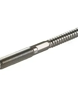 Abverkauf Stockschrauben mit reduziert gewalztem Holzgewinde und I-Stern galv. verzinkt - 8 x 100 - 100 Stk
