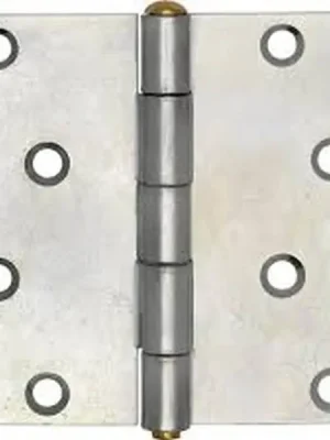 Scharnier Edelstahl, 76 mm x 76 mm, Stift lose 24 Stk Preiswert