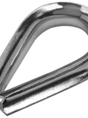Bestpreis Kausche ähnlich DIN 6899 für Drahtseil 6 mm Edelstahl rostfrei A4 1 Stk
