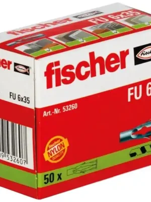 Garantierte Lieferung fischer Universaldübel FU 6 x 35