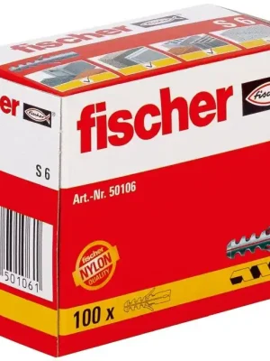 fischer Dübel S 6 Neuheit