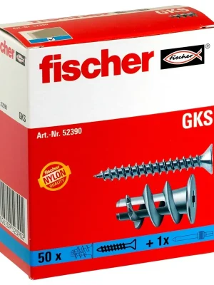 Saisonangebot fischer Gipskartondübel GK S mit Schraube