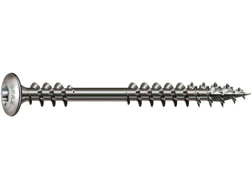 SPAX Terrassenschraube Zierkopf Bold 5x56 A2 Edelstahl rostfrei 10 Stk Top-Angebot